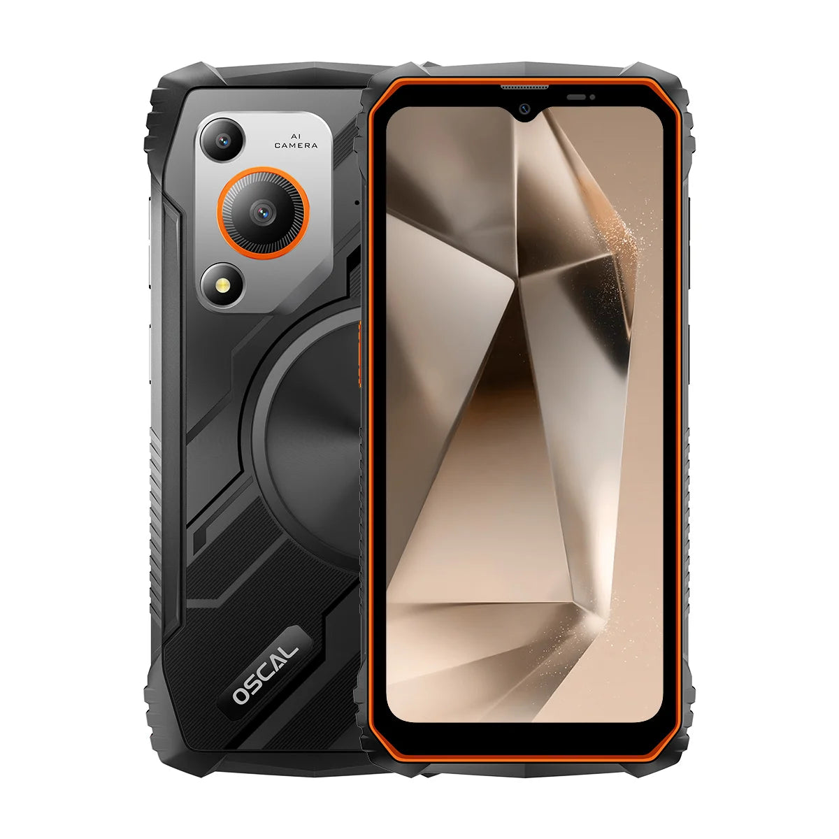 Blackview Oscal MARINE 1 Rugged Smartphone 6.56 inch HD+ Display Unisoc T615, 5100mAh, Gemini Al,Ultra-thin Cellphone Android 15